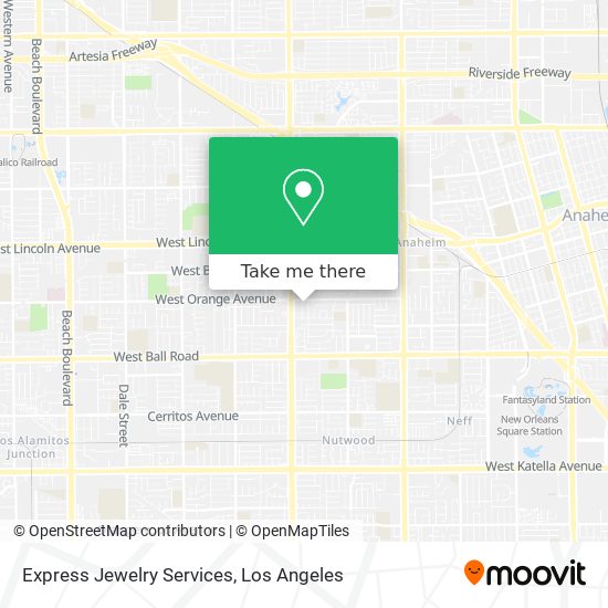 Express Jewelry Services map