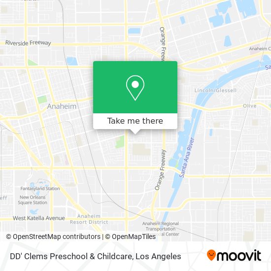 Mapa de DD' Clems Preschool & Childcare
