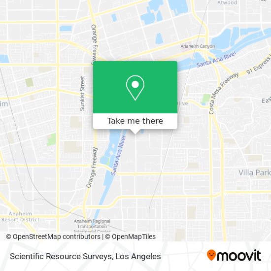 Mapa de Scientific Resource Surveys