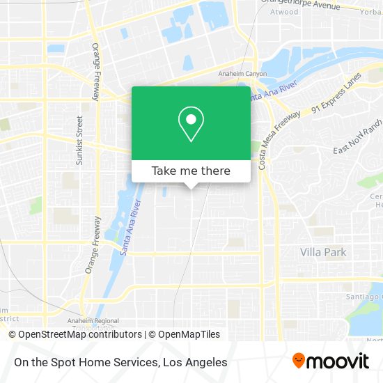 Mapa de On the Spot Home Services