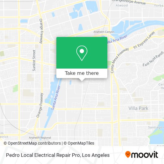 Mapa de Pedro Local Electrical Repair Pro