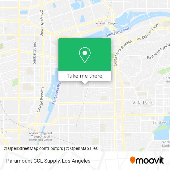 Mapa de Paramount CCL Supply