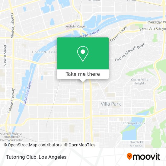 Tutoring Club map