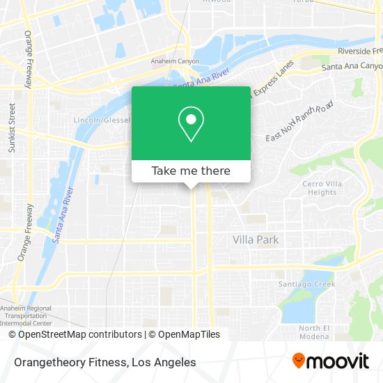 Orangetheory Fitness map