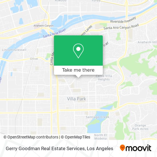 Gerry Goodman Real Estate Services map