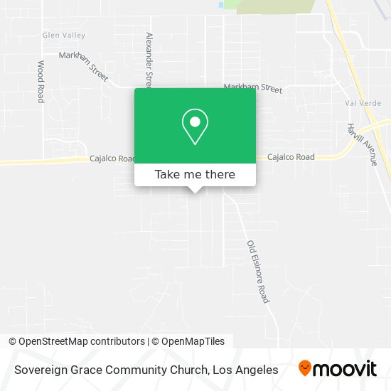 Sovereign Grace Community Church map