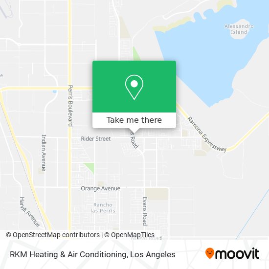 RKM Heating & Air Conditioning map