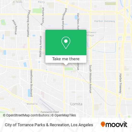 Mapa de City of Torrance Parks & Recreation