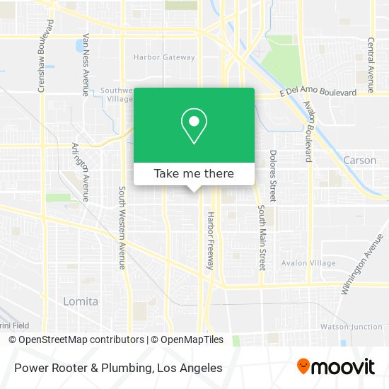 Power Rooter & Plumbing map