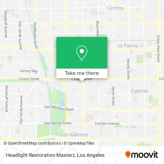 Headlight Restoration Masterz map