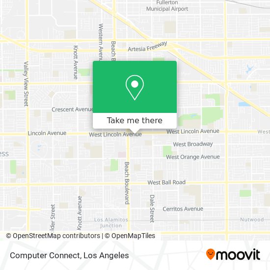 Computer Connect map