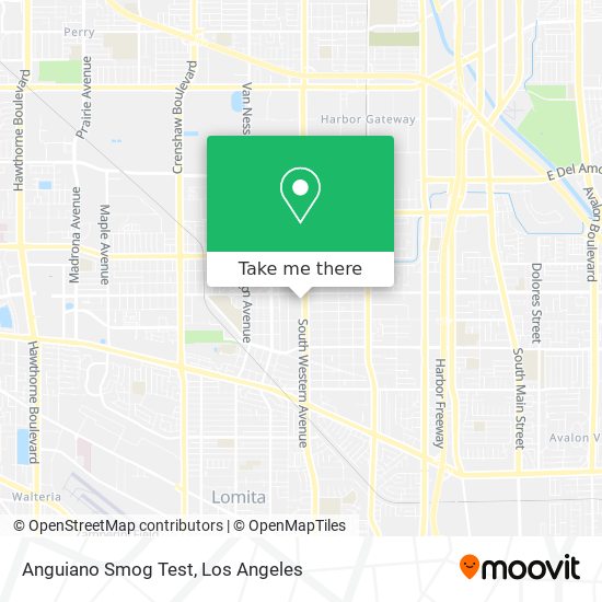 Anguiano Smog Test map