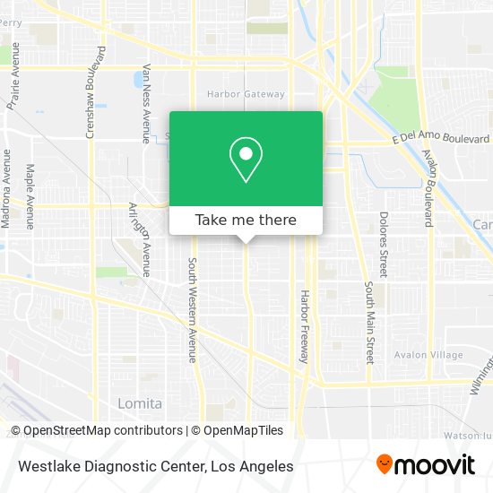 Westlake Diagnostic Center map