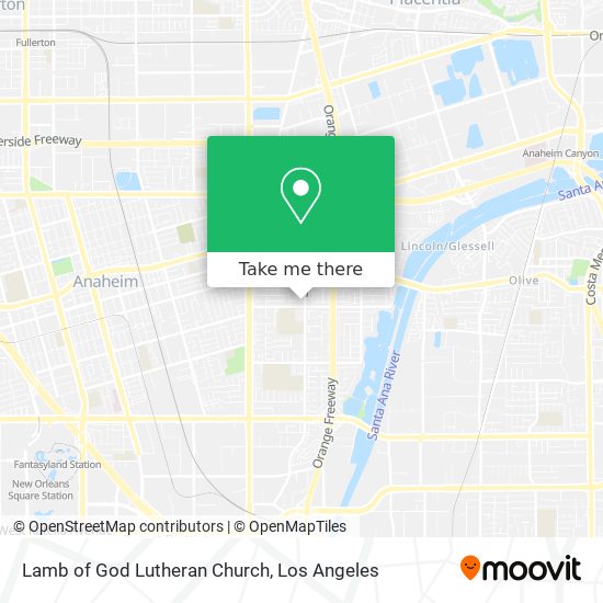 Lamb of God Lutheran Church map