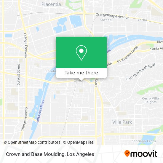 Crown and Base Moulding map
