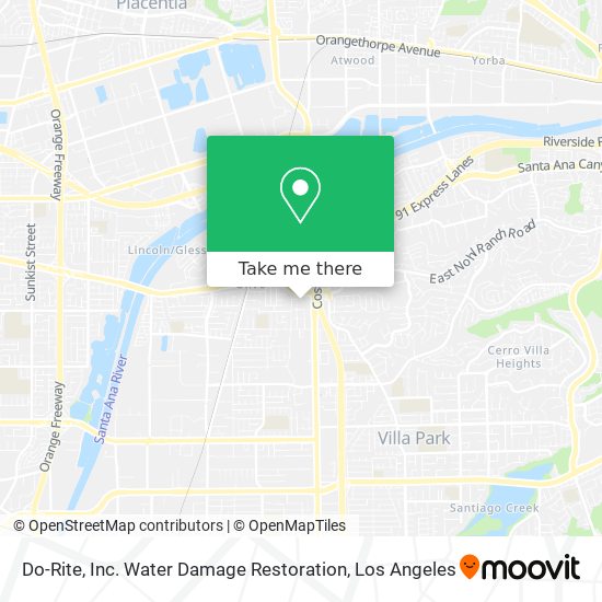 Mapa de Do-Rite, Inc. Water Damage Restoration