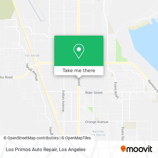 Los Primos Auto Repair map