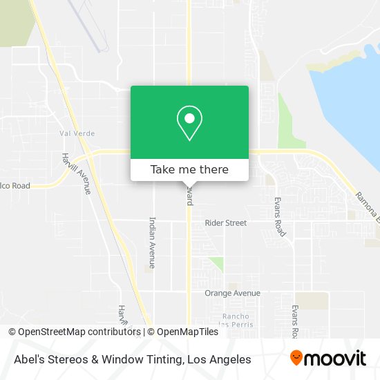 Abel's Stereos & Window Tinting map