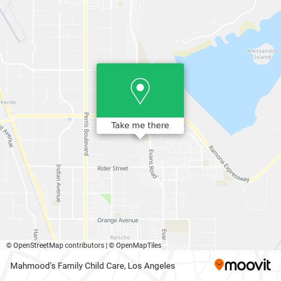 Mahmood's Family Child Care map