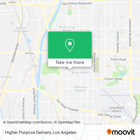 Mapa de Higher Purpose Delivery
