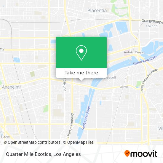 Quarter Mile Exotics map