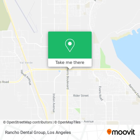 Rancho Dental Group map
