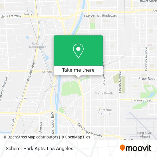 Scherer Park Apts map