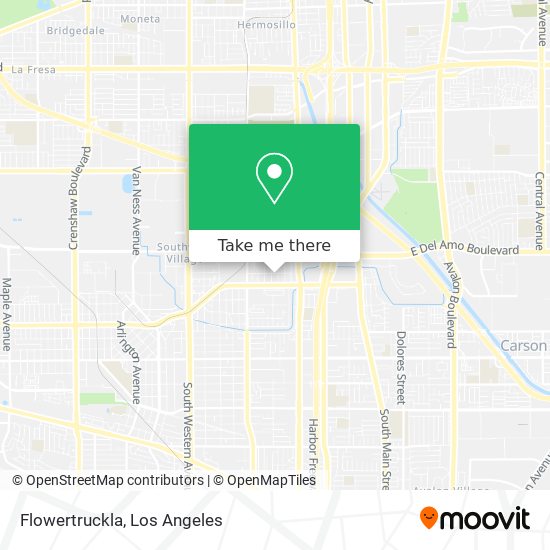 Flowertruckla map