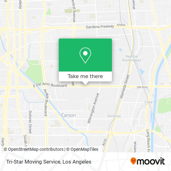 Mapa de Tri-Star Moving Service