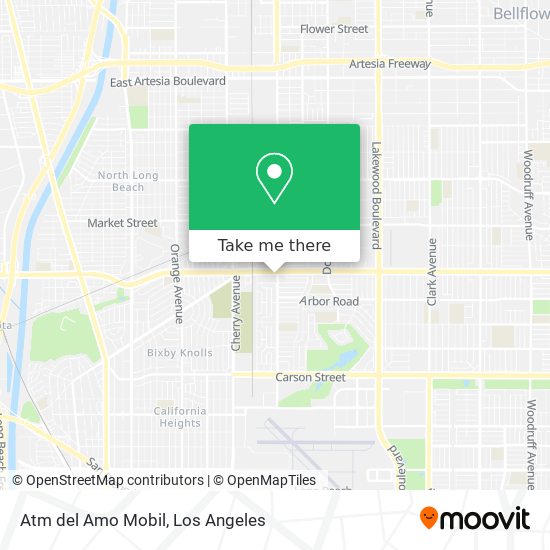 Mapa de Atm del Amo Mobil