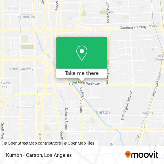 Kumon - Carson map