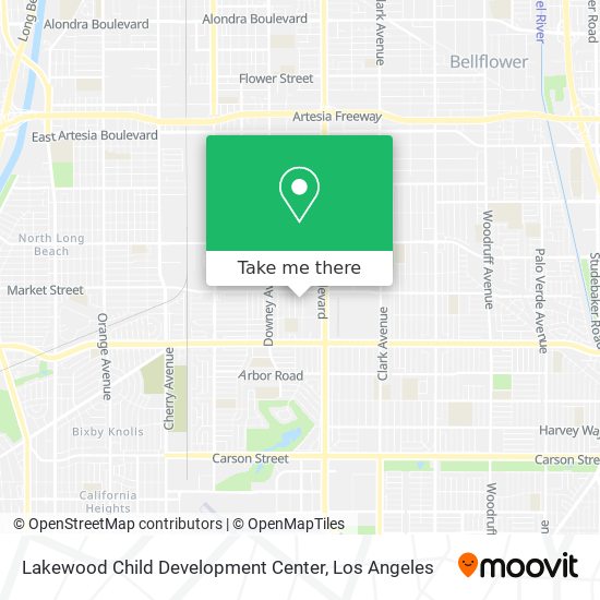 Lakewood Child Development Center map