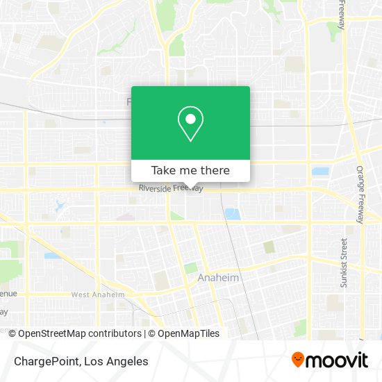 ChargePoint map