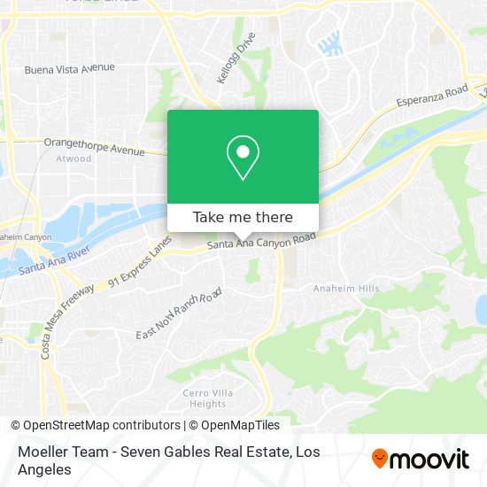 Moeller Team - Seven Gables Real Estate map