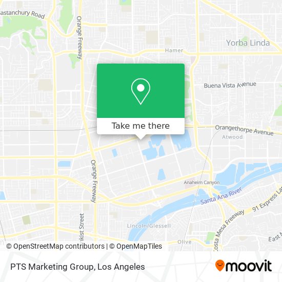 PTS Marketing Group map