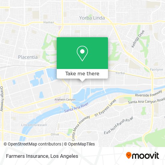 Farmers Insurance map