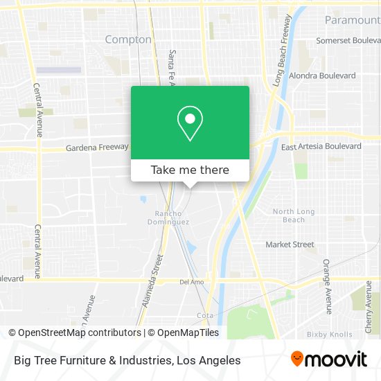 Mapa de Big Tree Furniture & Industries