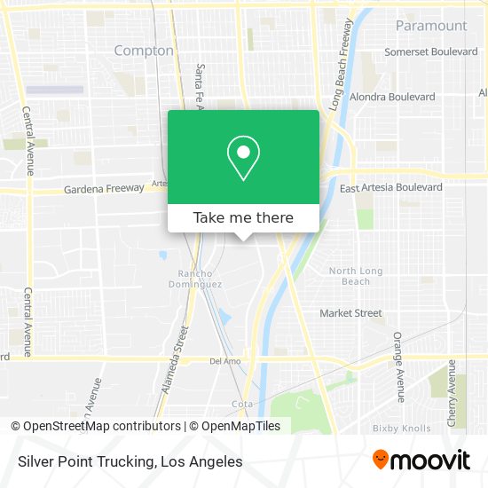 Silver Point Trucking map