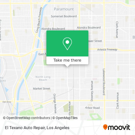 El Texano Auto Repair map