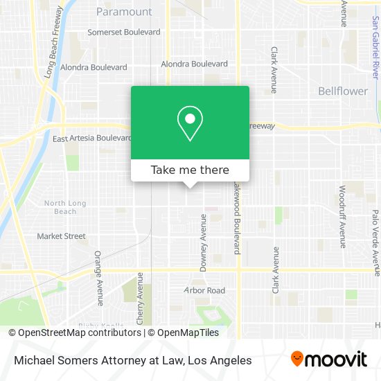 Mapa de Michael Somers Attorney at Law