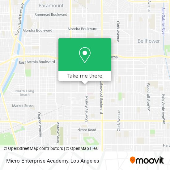 Micro-Enterprise Academy map