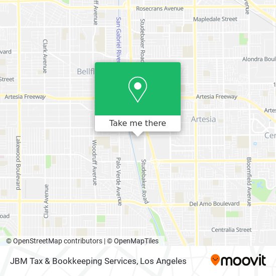 JBM Tax & Bookkeeping Services map