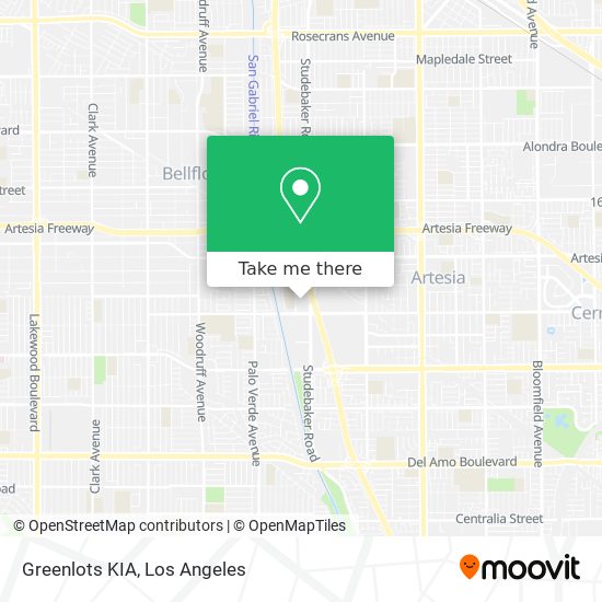 Greenlots KIA map