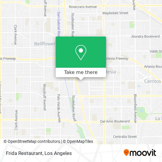 Mapa de Frida Restaurant