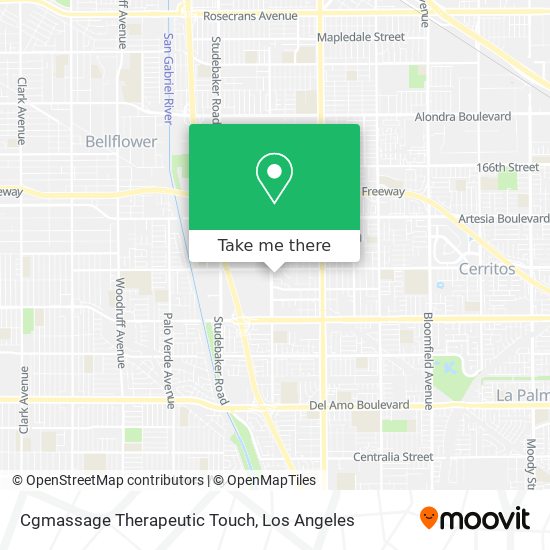 Cgmassage Therapeutic Touch map