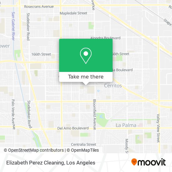 Elizabeth Perez Cleaning map