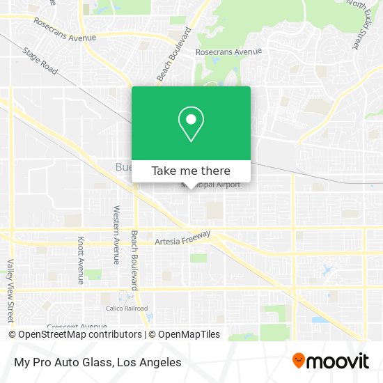 Mapa de My Pro Auto Glass