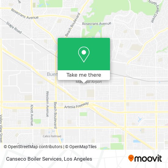 Canseco Boiler Services map