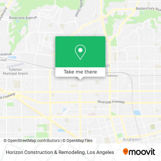 Horizon Construction & Remodeling map