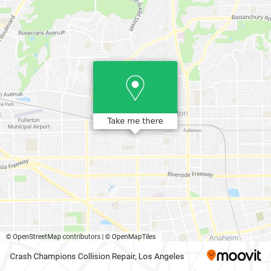 Crash Champions Collision Repair map